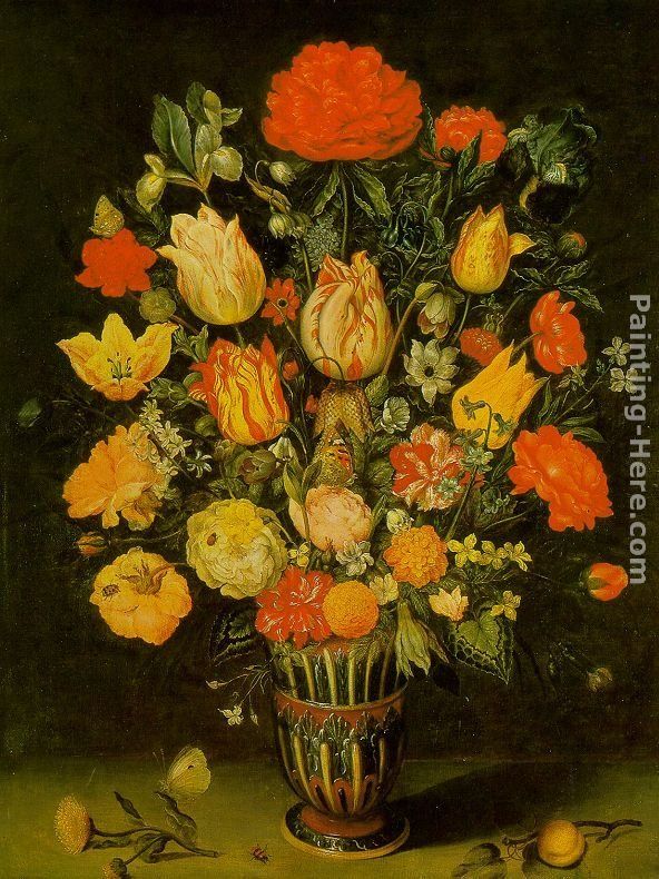 Ambrosius Bosschaert the Elder Still-Life of Flowers